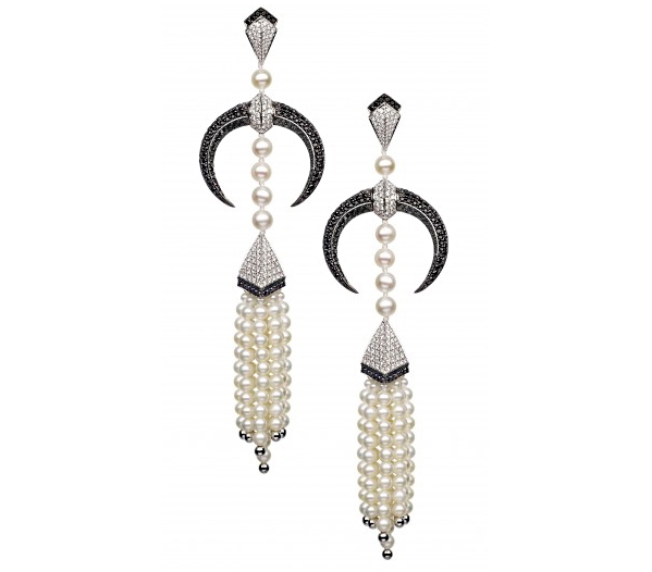 Tribal Deco Tassel Earrings by Shaun Leane. £16,800.