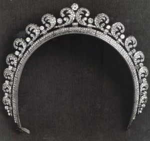 Kate's tiara - worn by the Duchess of Cambridge at her wedding to Prince William in 2011. Photo courtesy of Cartier.