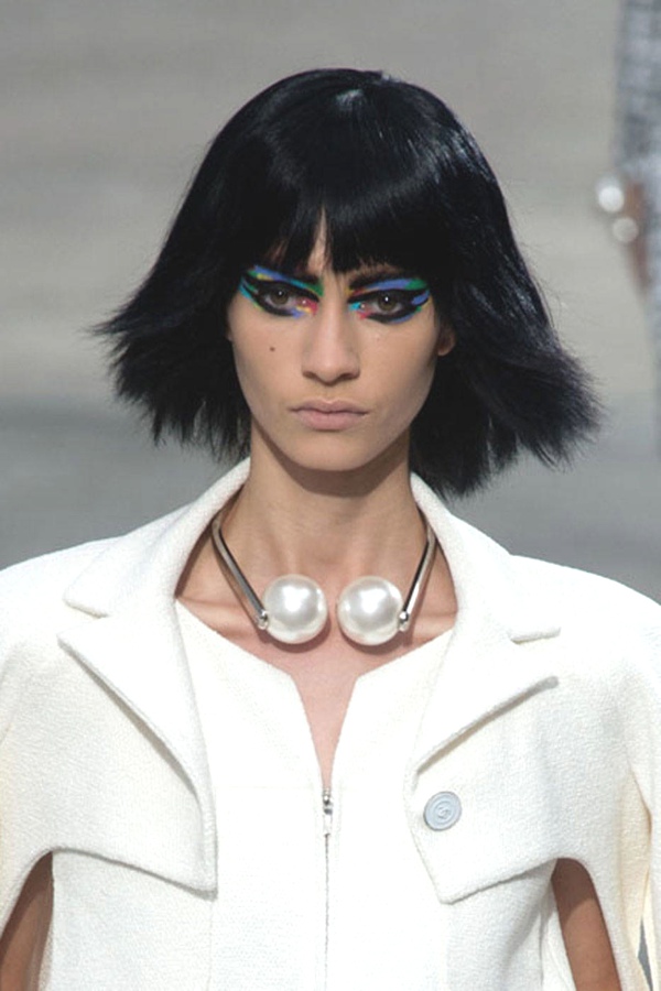 Pearls, always a Chanel classic, make their appearance in a big way for the Spring 2014 collection. Photo: Chanel.
