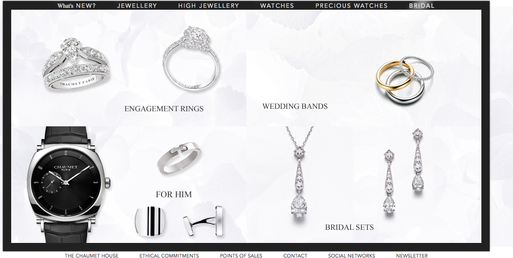Chaumet joins other luxury brands like DeBeers and Van Cleef & Arpels with their launch of a mobile wedding app. 