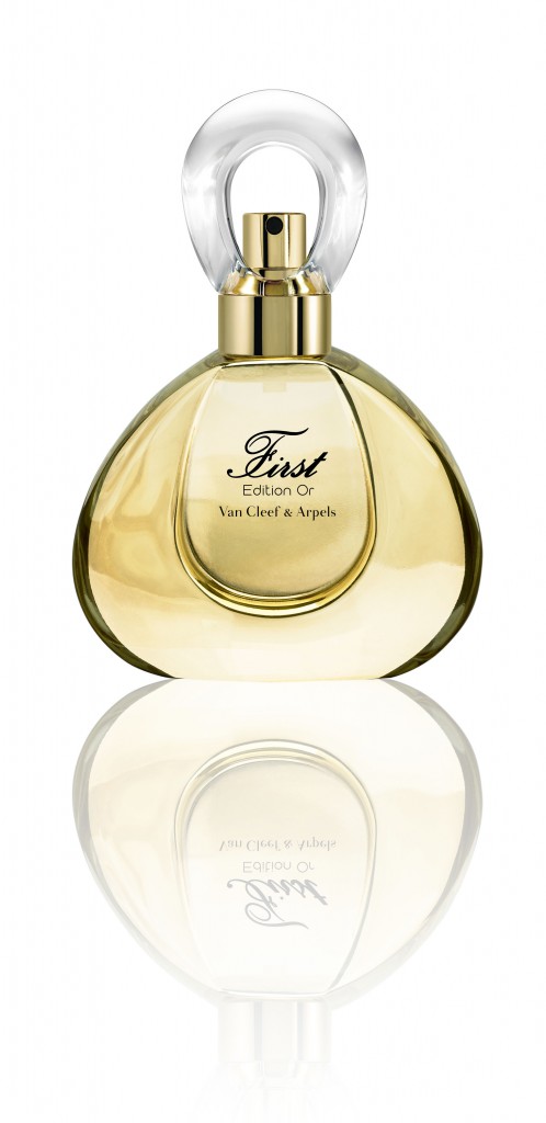 The First Edition Or bottle is inspired by a jeweled earring from the House of Van Cleef & Arpels. Photo courtesy Van Cleef & Arpels.