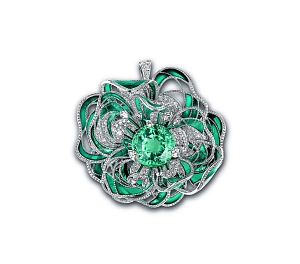 Since the 1920s, Gabrielle Chanel's favorite flower, the camellia, has been incorporated into the label’s designs. ©CHANEL Fine Jewelry.