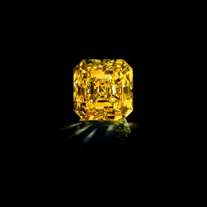Discovered in a South African mine, the magnificent Delaire Sunrise measured 221.81 carats in the rough. Photo courtesy Graff Diamonds.