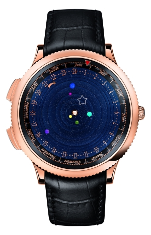 The magnificent Midnight Planétarium Poetic Complication from Van Cleef & Arpels is just one of the handsome pieces available at the event.