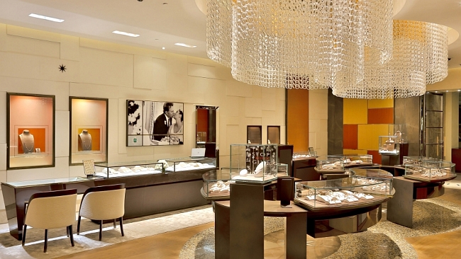 The New Delhi flagship is Bulgari’s first stand-alone boutique in India. Photo courtesy Bulgari.