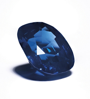 The Royal Blue, a 14.66-carat untreated sapphire, fetched £1,398,000 at Christie’s.