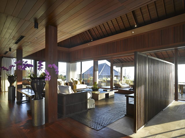 1.The Mansions have been built to blend with the local environment. Javanese mahogany give the rooms a luxurious feel. Photos courtesy The Bulgari Resort Bali. 