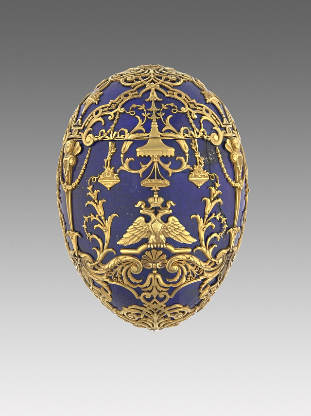  The Imperial Tsesarevich Easter Egg from 1912 stars in “Fabergé: Jeweler to the Tsars” at OKCMOA. Images courtesy of the Oklahoma City Museum of Art. *