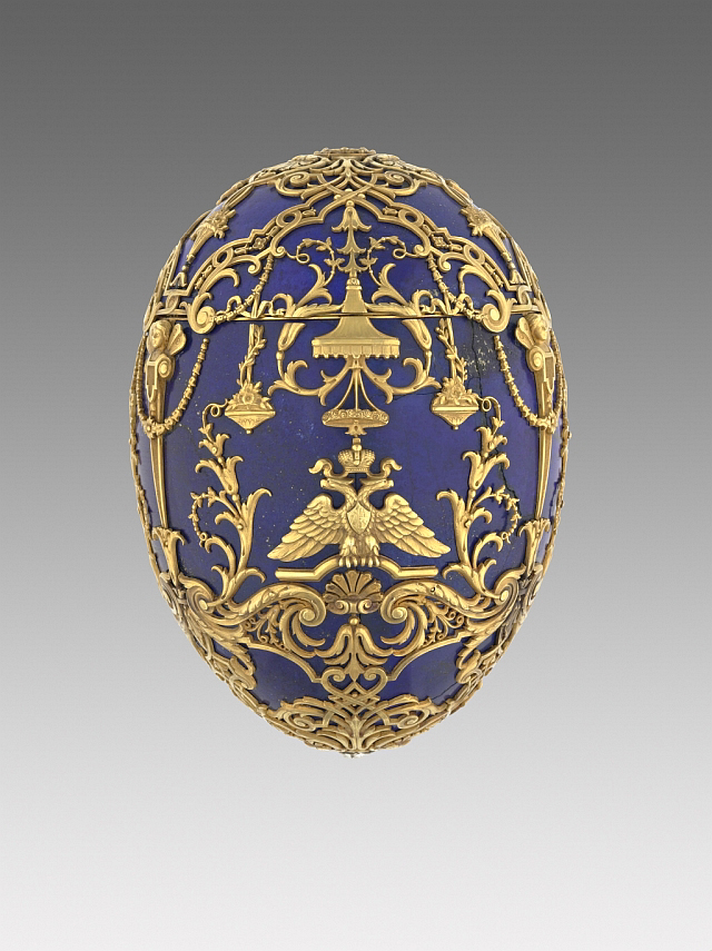 The Imperial Tsesarevich Easter Egg from 1912 stars in “Fabergé: Jeweler to the Tsars” at OKCMOA. Images courtesy of the Oklahoma City Museum of Art. *
