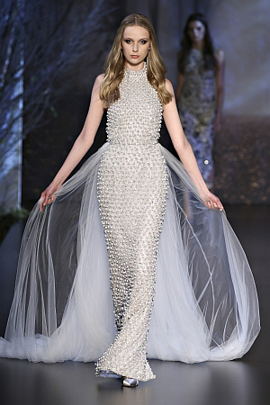 There's never a shortage of romance when it comes to Ralph & Russo's intricate pieces. 