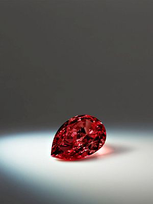 The 2015 Argyle Pink Diamonds Tender includes the Argyle Prima, a 1.2-carat pear-shaped Fancy Red.