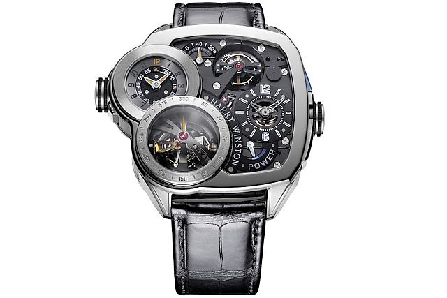The Histoire de Tourbillon 6 is available for $722,900 at select Harry Winston retailers. Photo courtesy Harry Winston.