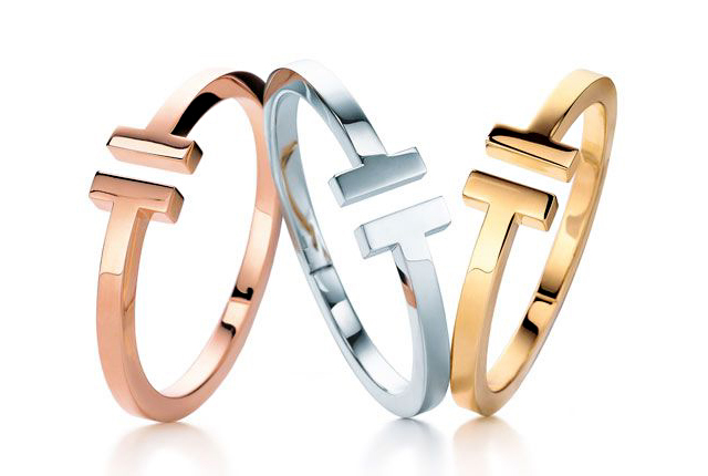The Tiffany T collection designed by Francesca Amfitheatrof is available at the Tiffany & Co. boutique on Oasis of the Seas. Image courtesy Tiffany & Co.