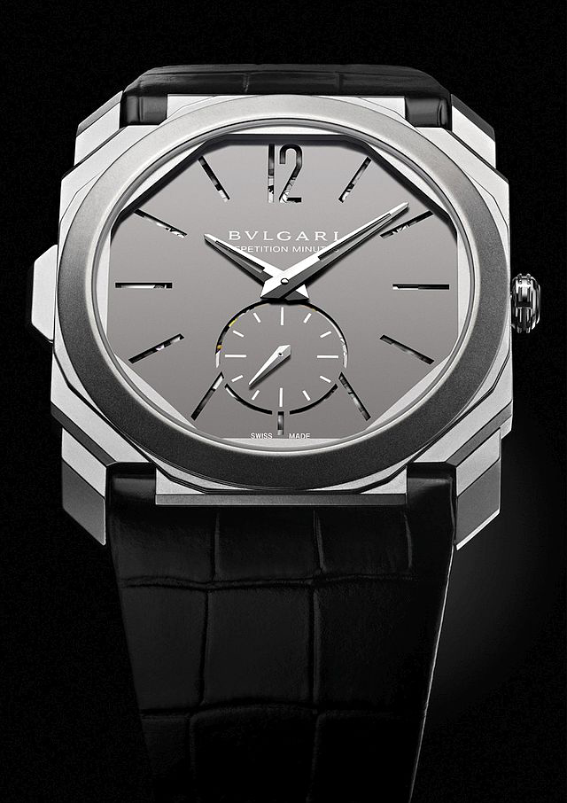 Only 50 Octo Finissimo Minute Repeaters are being made. Photo courtesy Bulgari.