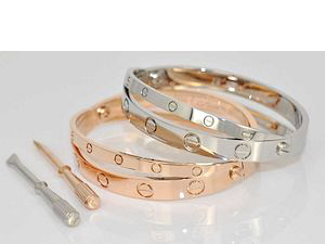 The Cartier Love Bracelet uses rose gold as a compliment with other precious metals to create a layering effect. Photo courtesy Cartier.